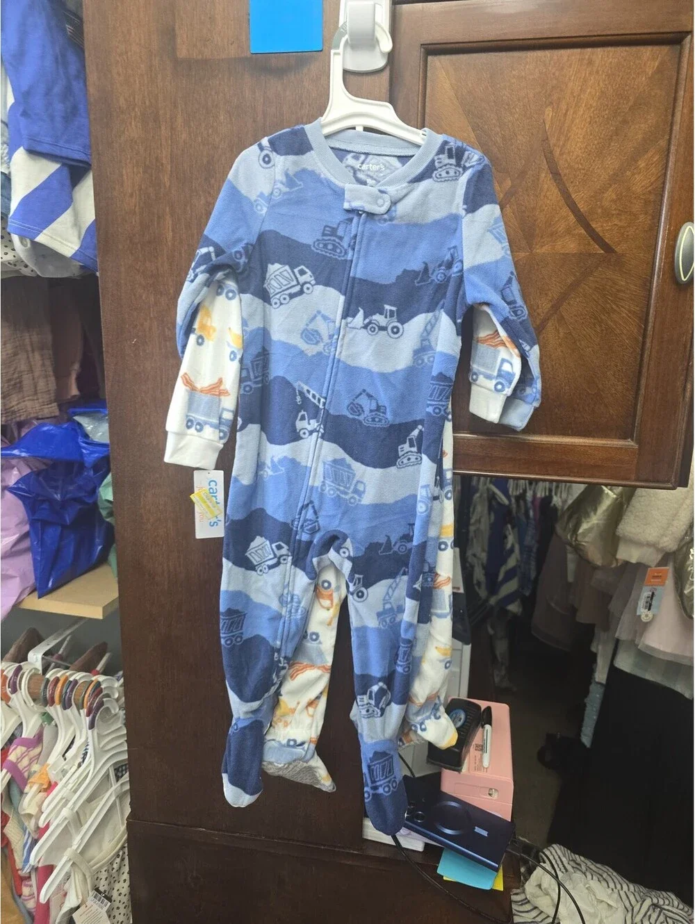 18m brand new carter's fleece pajamas item 22G4
